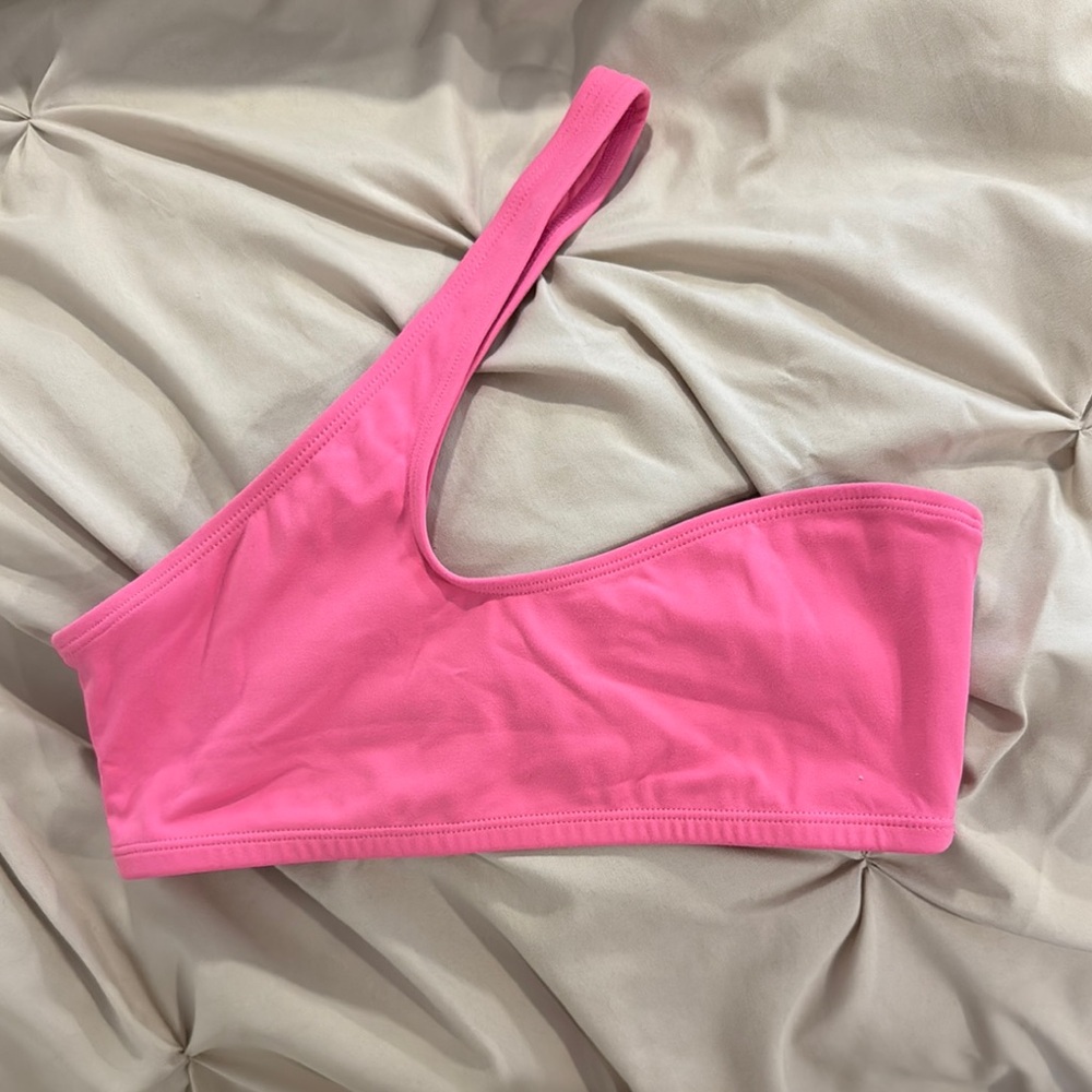 Davis Active Cross Shoulder Bra Pink